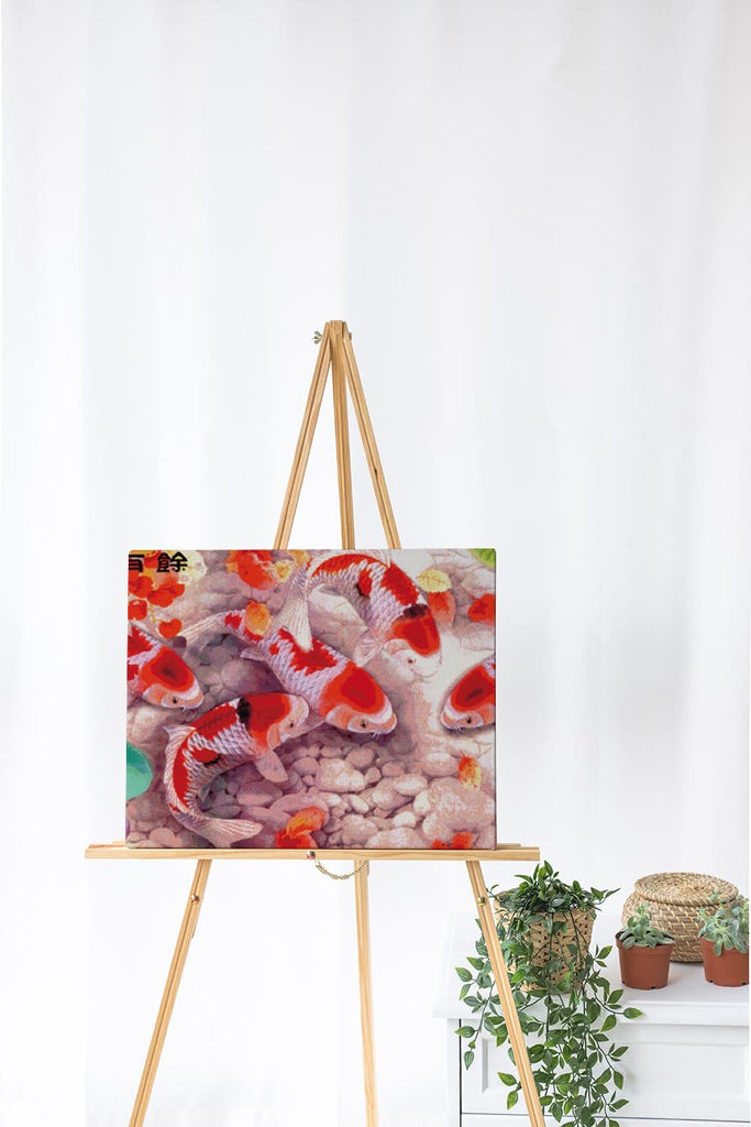 Kreuzstich - Koi Fische | 145x80 cm - Diy - Fadenkunst